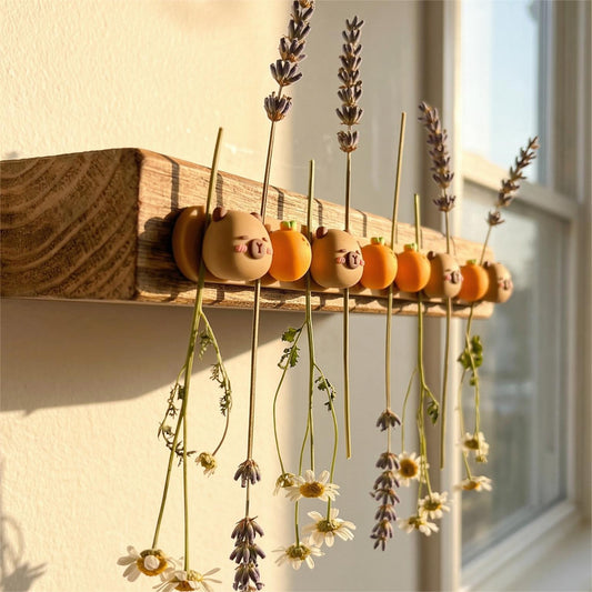 Cute Capybara Desktop Cable Organizer